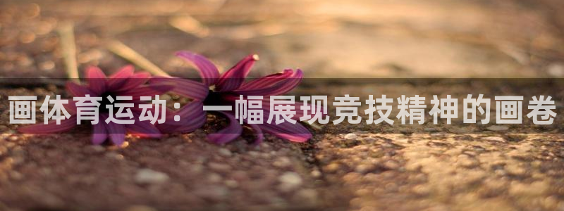 逐梦国际体育网页版入口：画体育运动：一幅展现竞技精神的画卷