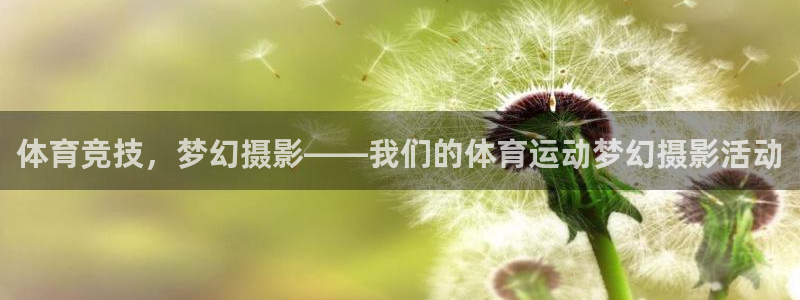 意昂主管：体育竞技，梦幻摄影——我们的体育运动梦幻摄影活动